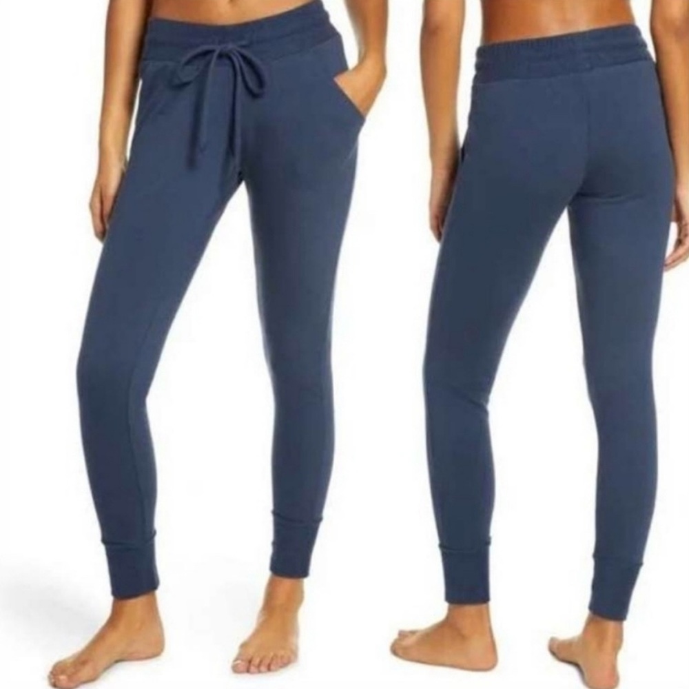 Free People Movement Sunny Skinny Sweatpant Joggers Blue